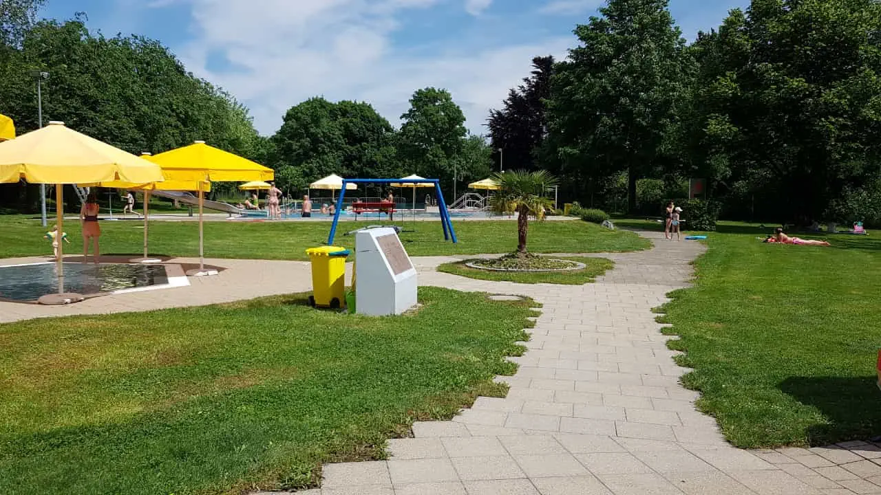 Freibad Reckingen in der Übersicht, 2022